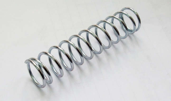 Пружина снегоход Stels d=17мм, L=75,1мм JU069347 JU072770