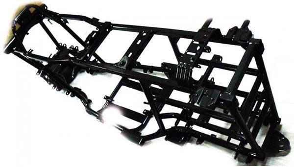 Рама мотовездехода STELS ATV 500 GT (лебедка RM2000) C500BJ-2801000_ LN001547