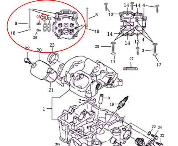 Пластина трубки клапана рециркуляции Stels Leopard 650 сталь LU087417 F00A061LBX