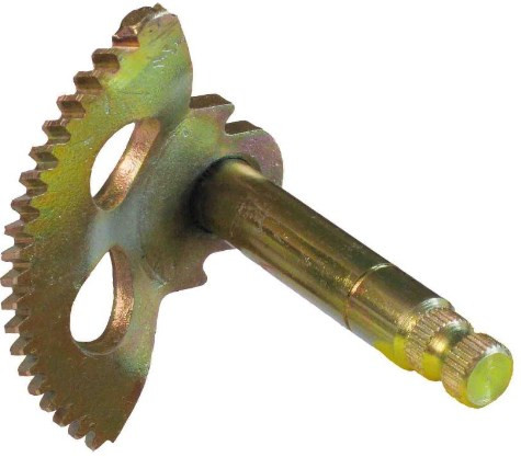 Вал кик-стартера с полушестерней 216100.100000 LU004518 LU015671