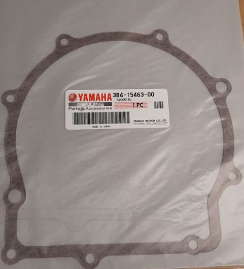 Прокладка крышки сцепления Yamaha Grizzly Rhino Viking Kodiak 700 3B41546300, 3B4-15463-00, 3B4-15463-00-00, 3B4154630000 Прокладка крышки сцепления Yamaha Grizzly Rhino Viking Kodiak 700 3B41546300, 3B4-15463-00, 3B4-15463-00-00, 3B4154630000
