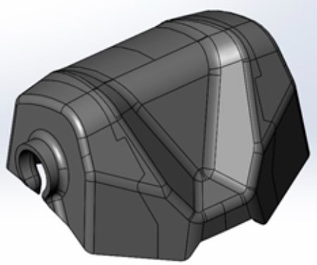 Щиток рулевой колонки снегоход Stels Stavr Ataman Vityaz LU091744