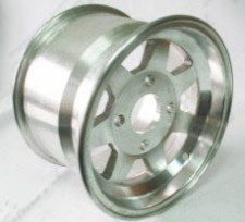 Диск колесный, задний (обод 12" ширина посадочная 9" серебро) Stels 500 Kazuma\GT алюмин.сплав C500-3101201 LU078914