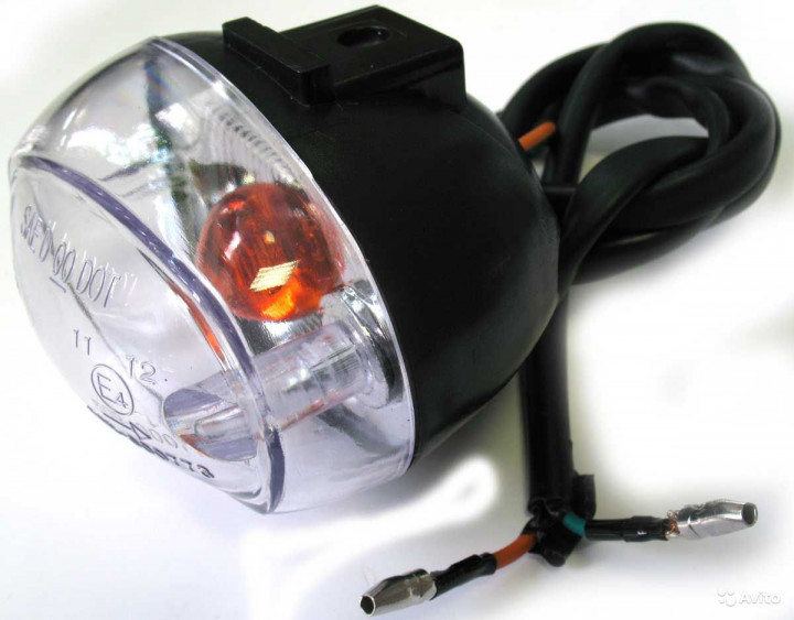 Фонарь указатель поворотов, левый Stels ATV300 B 5.2.01.0060 LU019200 Фонарь указатель поворотов, левый Stels ATV300 B 5.2.01.0060 LU019200