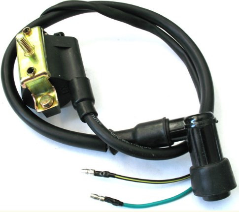 Катушка зажигания 12В с высоковольтным проводом A1-70/90/110-02-07 LU027821