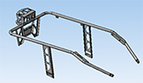 Багажник SA600T-82210130, окраш. снегоход Stels VITYAS RY000347