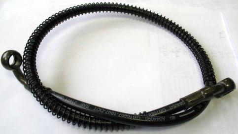 Шланг тормоза переднего правого 600mm Stels 500 Kazuma\GT C500-8301750R LU018666 Шланг тормоза переднего правого 600mm Stels 500 Kazuma\GT C500-8301750R LU018666