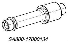 Вал реверсивной передачи LU085846 Вал реверсивной передачи LU085846