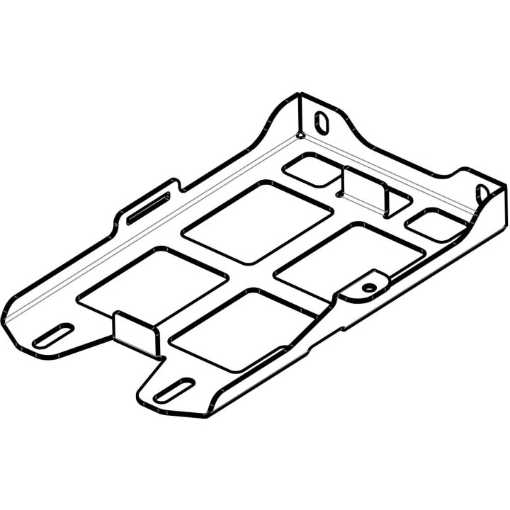Кронштейн аккумулятора, окрашенный снегоход Stels Viking 2.0 JU117736