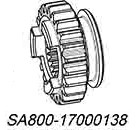 Шестерня КПП (I) LU085842