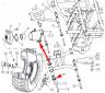 Втулка нижнего рычага задней подвески Stels ATV 300B 6.2.09.0060 LU019082