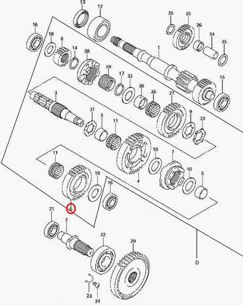 Шестерня ведомая повышенной передачи Stels Leopard 600\650 172206-102-0000 LU071448