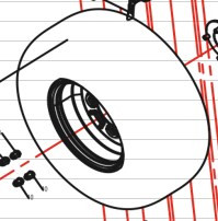 Колесо переднее правое в сборе AT26x9-12 (ANCLA M/T) Stels 500 Kazuma\GT, алюмин.диск C500B-3101100R LU034688