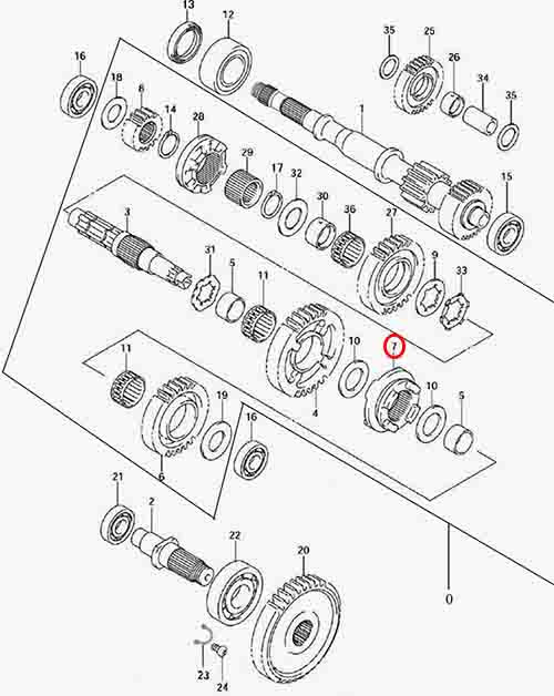 Муфта шлицевая промежуточного вала Stels Leopard 600\650 172208-102-0000 LU071449