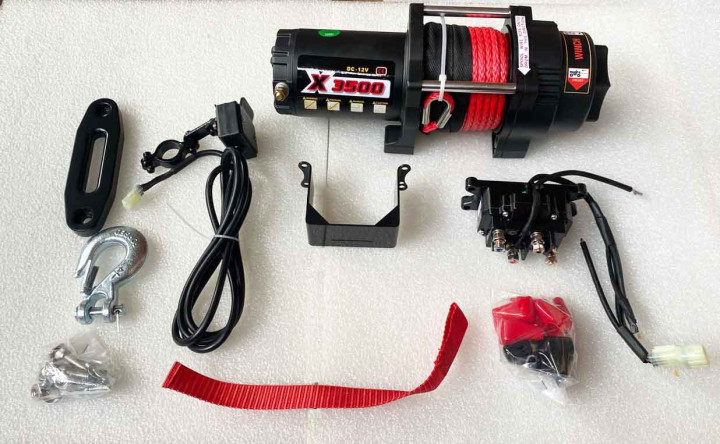 Лебедка ZHME MASTER WINCH 3,5 Stels Guepard синтетический трос LU101724 Лебедка ZHME MASTER WINCH 3,5 Stels Guepard синтетический трос LU101724