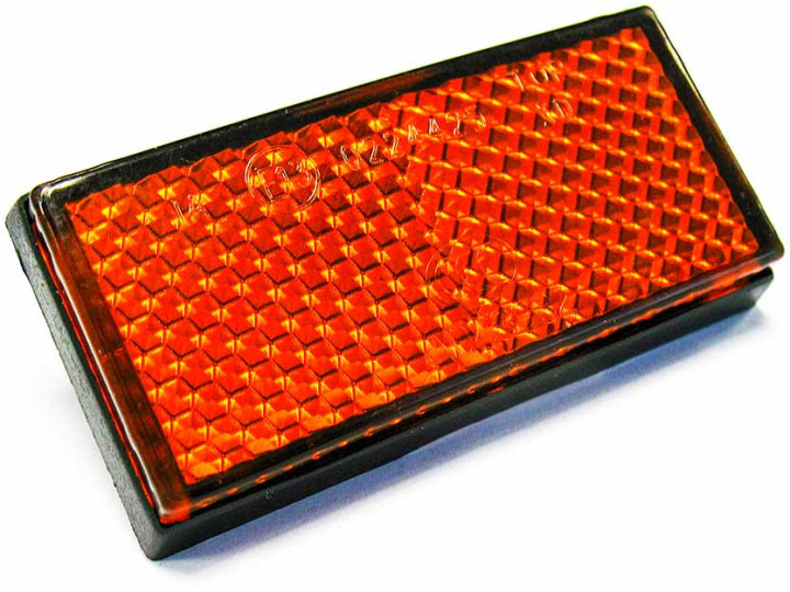 Световозвращатель оранжевый, пластик снегоход Stels Капитан LU091436