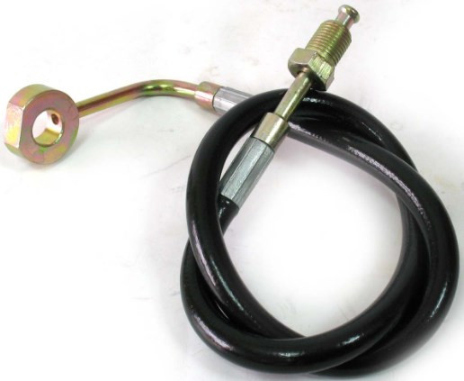 Шланг заднего тормоза стелс 300 правый армированный 4.3.09.0040 LU019307