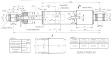 Амортизатор задней подвески снегоход Stels Vityaz Ataman LU098273