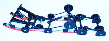 Подвеска задняя в сборе снегоход Stels JU051895