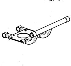 Подмоторное основание снегоход Stels Stavr 600см3 JU121570