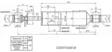 Амортизатор задний снегоход Stels Ataman Vityaz SS20.597.10.000 LU090691