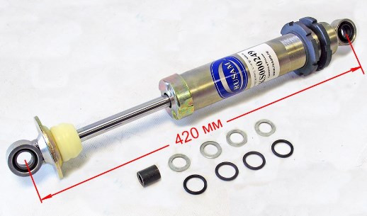 Амортизатор пружинно-гидравлический без пружины (передний\задний) ШС16/ШС16 с комплектом втулок 800G-156-H2RL –156.00.Н2 KS000249 Амортизатор пружинно-гидравлический без пружины (передний\задний) ШС16/ШС16 с комплектом втулок 800G-156-H2RL –156.00.Н2 KS000249