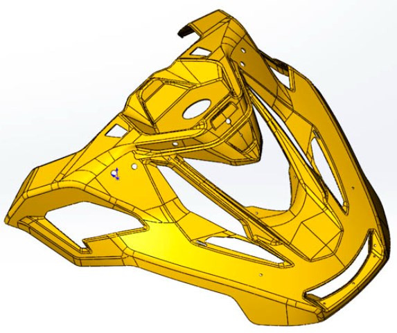 Капот снегоход Stels Stavr RY000145 LU096128 LU096634 LU101409 LU101407 LU101253