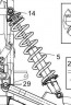 Амортизатор пружинно-гидравлический передний стелс гепард 800 (без пружины) 154.00.00.
