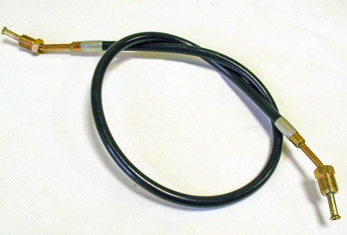 Шланг переднего тормоза правый (740мм), армированный, резина Стелс 300 4.3.01.3190 LU019310