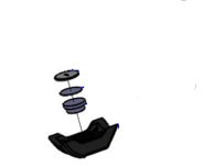 Корпус грузика вариатора CVTech снегоход Stels Viking 800см3 LU100508