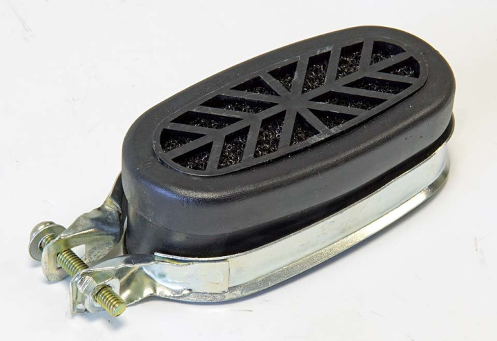 Воздухозаборник А с хомутом в сборе снегоход Stels Капитан LU092364 Воздухозаборник А с хомутом в сборе снегоход Stels Капитан LU092364