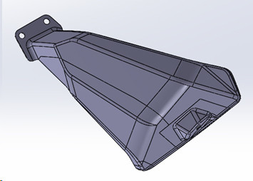 Щиток ручки пассажира SA800-84020037-01 снегоход Stels VITYAS RY000397