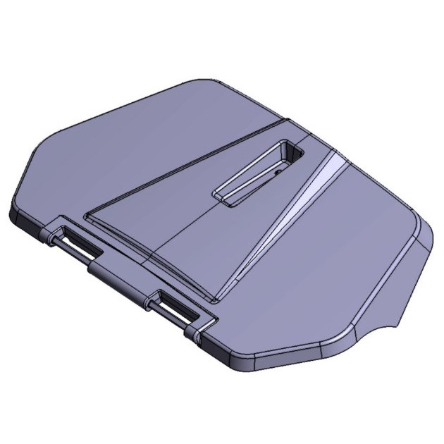 Крышка бардачка снегоход Stels Viking Ermak 5300074 LU072791