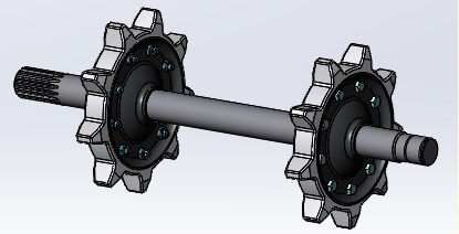 Вал ведущий S565ER-29100100 JU084191