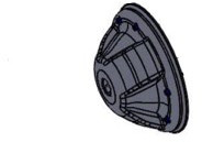 Крышка подвижной половины ведущего шкива вариатора CVTech LU100514