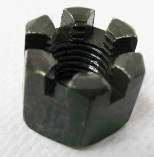 Гайка M10x1,25 DIN 935-8, черная для квадроцикла Segway GB/T 9457 M10x1.25,B04091012555,9459-10-1.25 LU031172