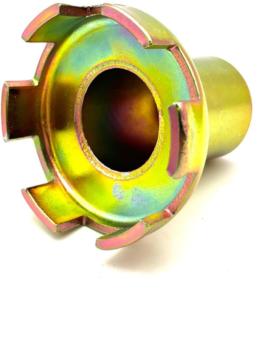 Шайба храповая механизма ручного запуска с валом, сталь снегоход Stels Капитан LU092367 Шайба храповая механизма ручного запуска с валом, сталь снегоход Stels Капитан LU092367