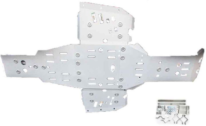 Защита днища квадроцикла Stels Guepard 2.0 комплект LU092822 JU099393