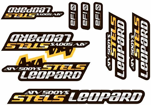 Комплект наклеек (наклейки корпуса) Stels Leopard 829050-102-0000 JU080954 LU071894 LU089798 JU086591 Комплект наклеек (наклейки корпуса) Stels Leopard 829050-102-0000 JU080954 LU071894 LU089798 JU086591