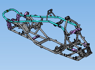 Рама Stels Guepard A800GK-28011100-02 черная JU130296