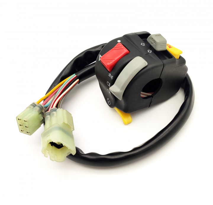 Блок переключателей левый Stels Dinli инжектор A190166-00 LU043242