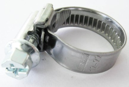 Хомут топливного шланга 12-22 мм JU061605