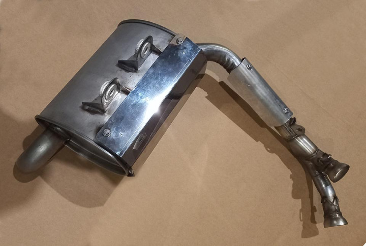 Глушитель в сборе Stels Guepard 2.0 A1000GK-12012000 LU104565