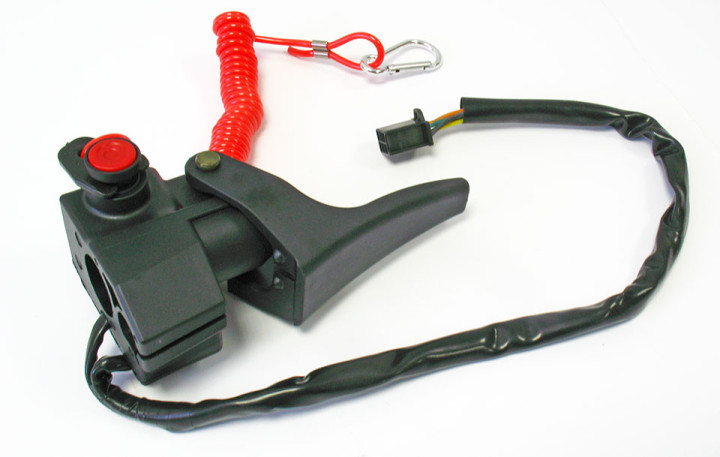 Блок управления рулевой правый снегоход Stels Капитан LU091363 Блок управления рулевой правый снегоход Stels Капитан LU091363