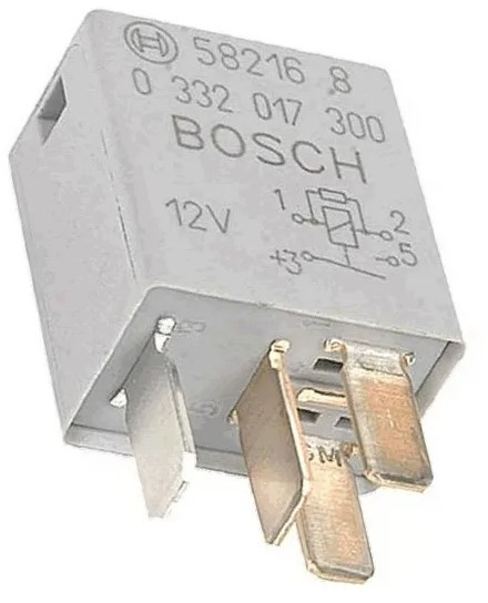 Реле 4-х конт. 20А BOSCH 0 332 017 300 9522429850 HYUNDAI/KIA 20А 90229206 7700414484
