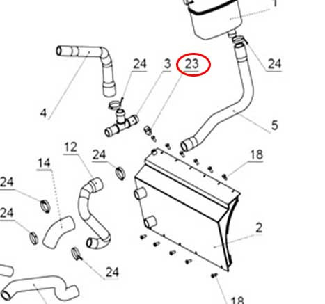 Кран Маевского Ду10 JU056686