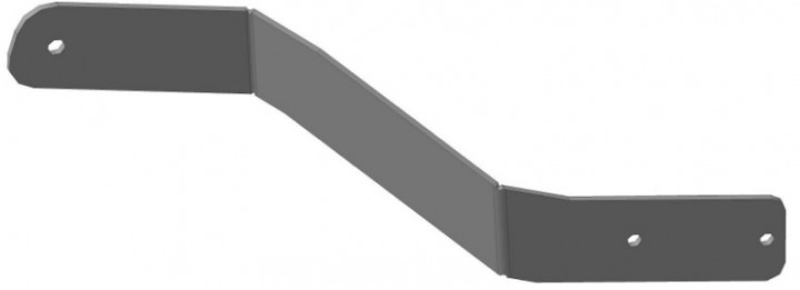 Кронштейн спинки левый снегоход Stels Viking JU060955