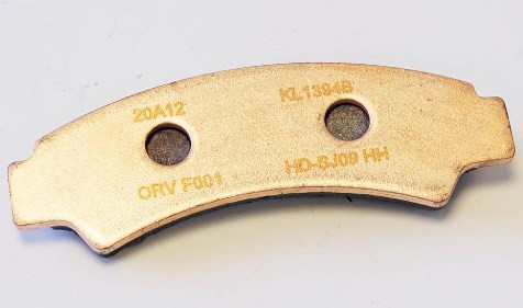 Колодка тормозная, передняя для квадроцикла Segway A03E11120001 LU097254