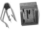 Клипса пружинная, сталь LU052431 Клипса пружинная, сталь LU052431