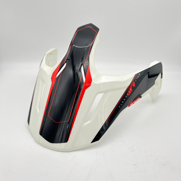 Козырек для шлема CROSS TOURER ADVENTURE WHITE BLACK LU083890